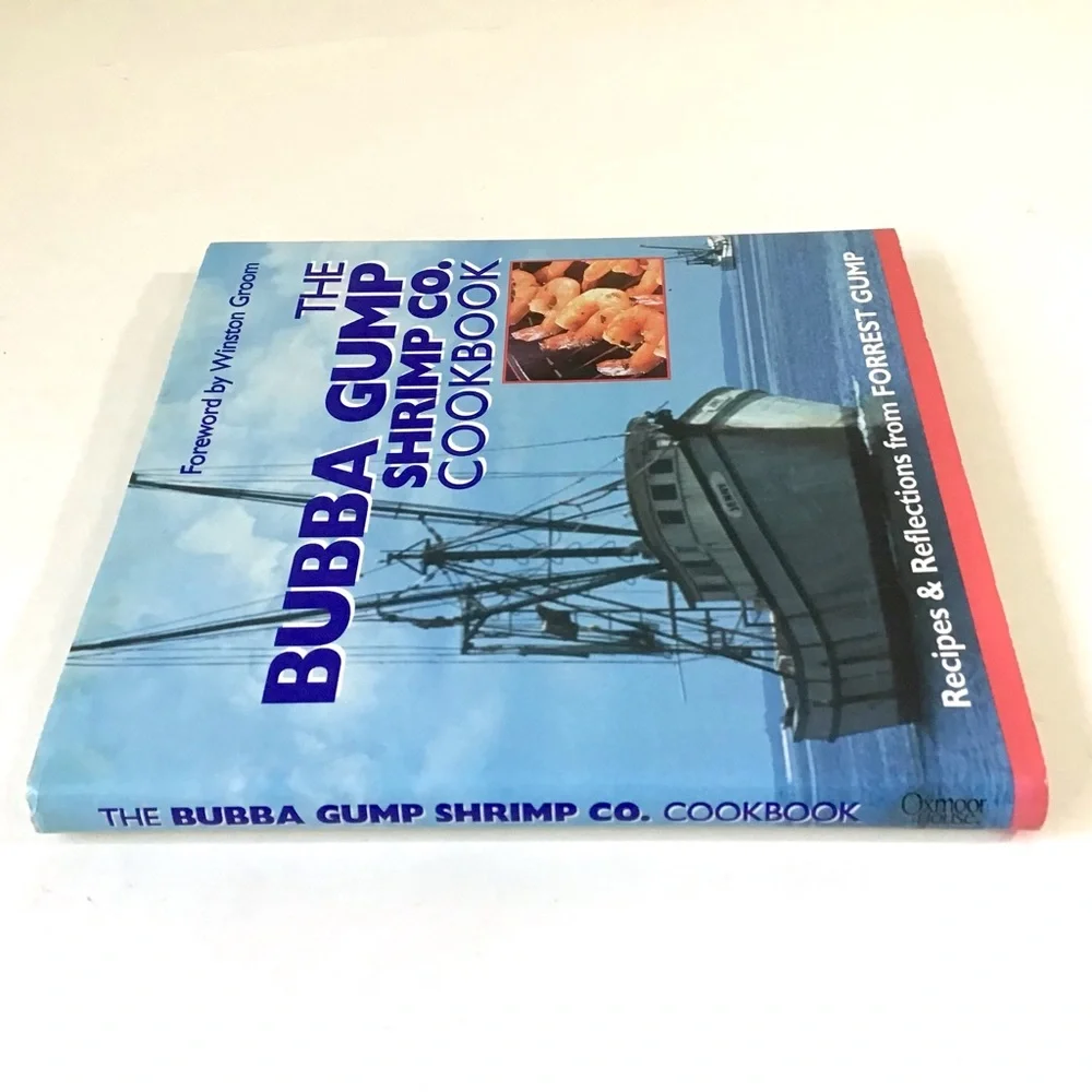 The Bubba Gump Shrimp Co Cookbook Recipes & Reflections Forrest Gump Hardcover
